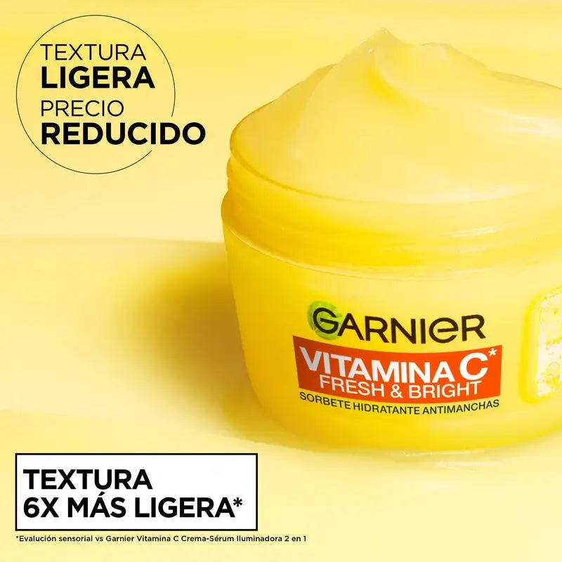 Garnier Vitamin C Fresh & Bright Anti-Blemish Feuchtigkeitssorbet Creme, 85 ml