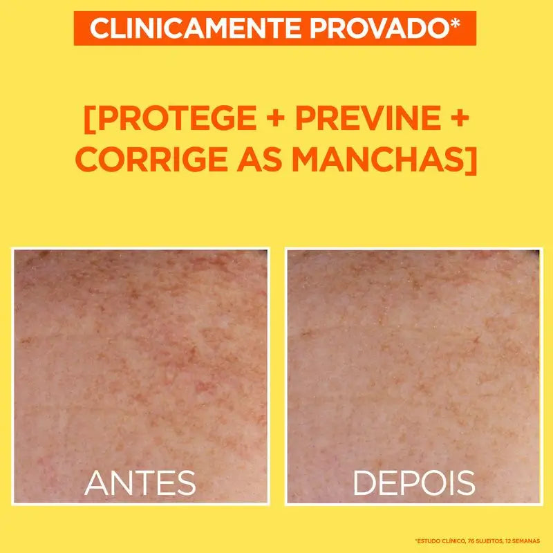 Garnier Vitamin C Unsichtbar Anti-Uv Tägliche Anti-Punkt Flüssigkeit Fps50+, 40 Ml