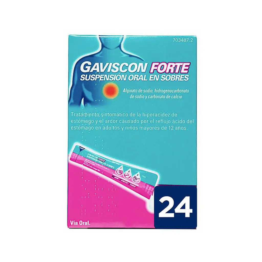 Gaviscon Forte Oral Suspension 24 Envelopes