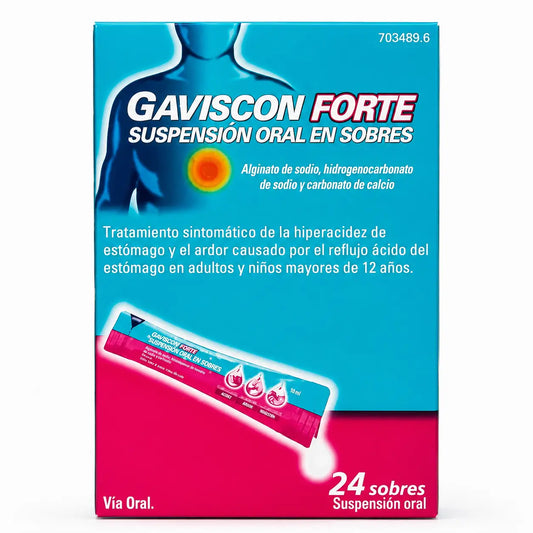 Gaviscon Forte Oral Suspension Waldfrucht, 24 Beutel