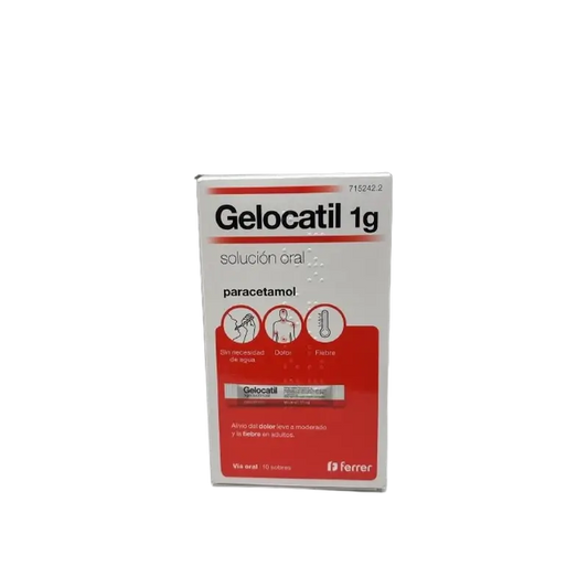 Gelocatil 1g Lösung zum Einnehmen, 10 Sachets