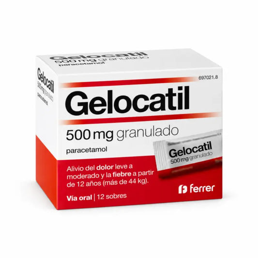 Gelocatil 500 mg Granulat 12 Säckchen