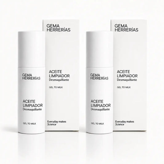 Gema Herrerías Gel to Milk Reinigungs- und Make-up-Entfernungsöl, 2x150 ml