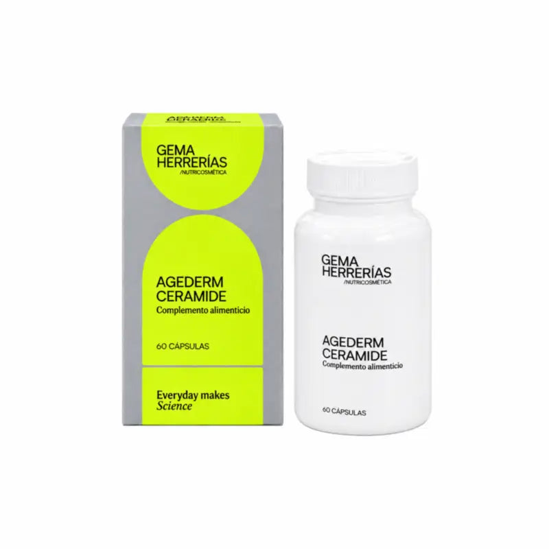 Gema Herrerías Agederm Ceramide Nahrungsergänzungsmittel, 60 Kapseln