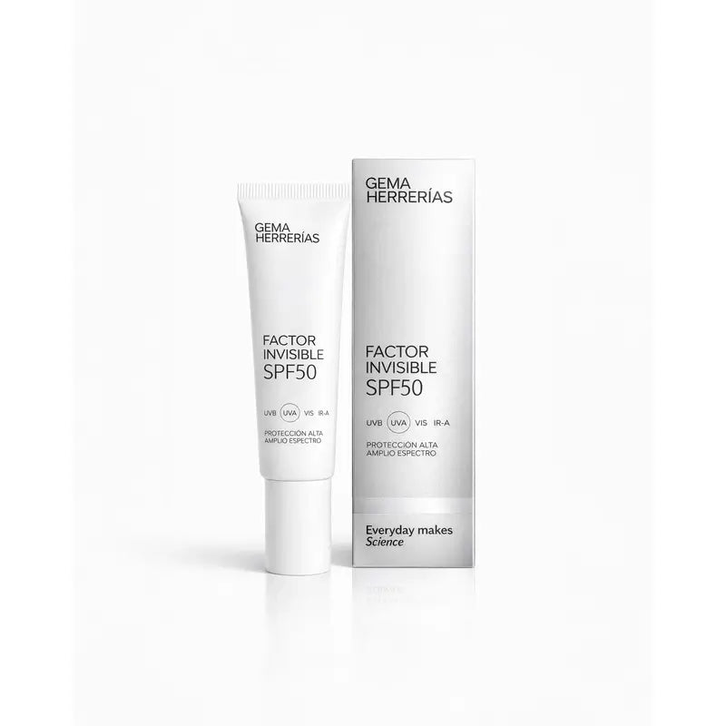 Gema Herrerias Invisible Factor Spf 50 Breitspektrum, 45 ml
