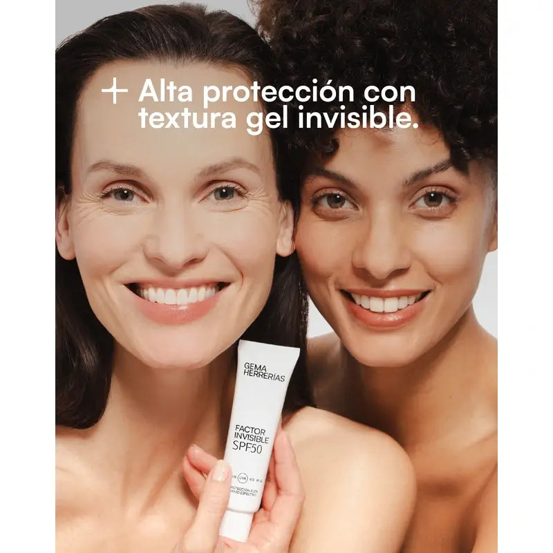 Gema Herrerias Invisible Factor Spf 50 Breitspektrum, 45 ml