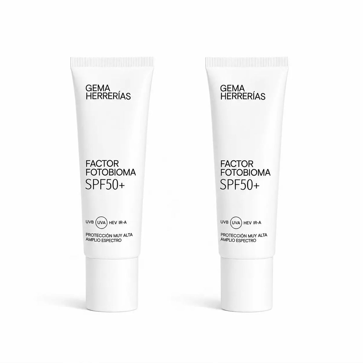 Gema Herrerias Fps50+ Sehr hoher Schutz, Packung 2 x 50 ml