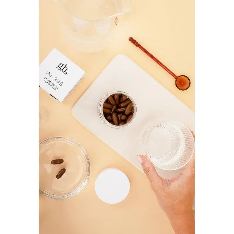 Gema Herrerías In-898 Anti-Aging Nahrungsergänzungsmittel, 60 Kapseln