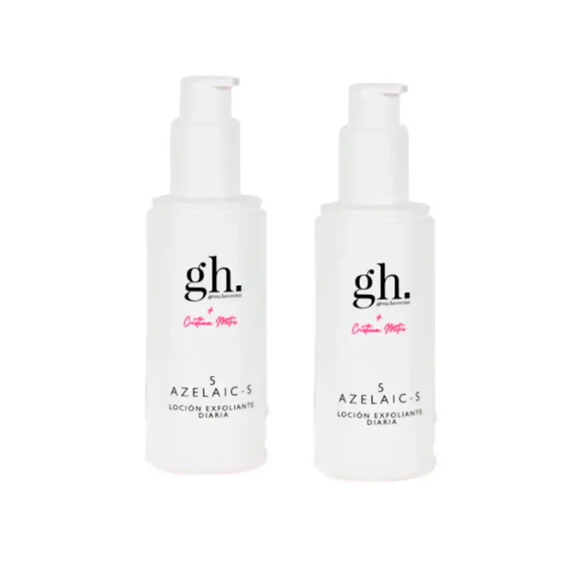 Gema Herrerías Pack 5 Azelaic-S Cristina Mitre Tägliches Peeling Lotion, 2 x 150 Ml