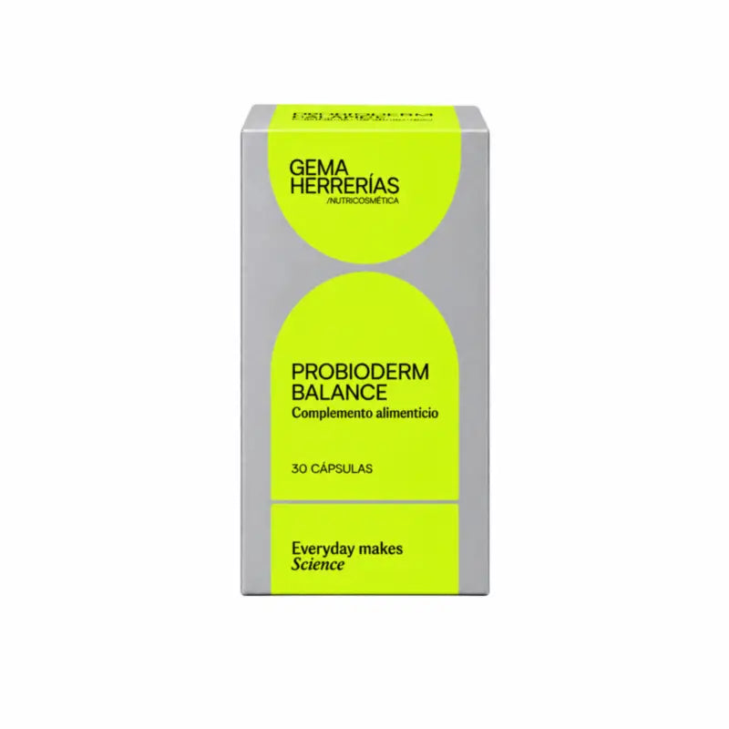 Gema Herrerías Probioderm Balance Nahrungsergänzungsmittel, 30 Kapseln