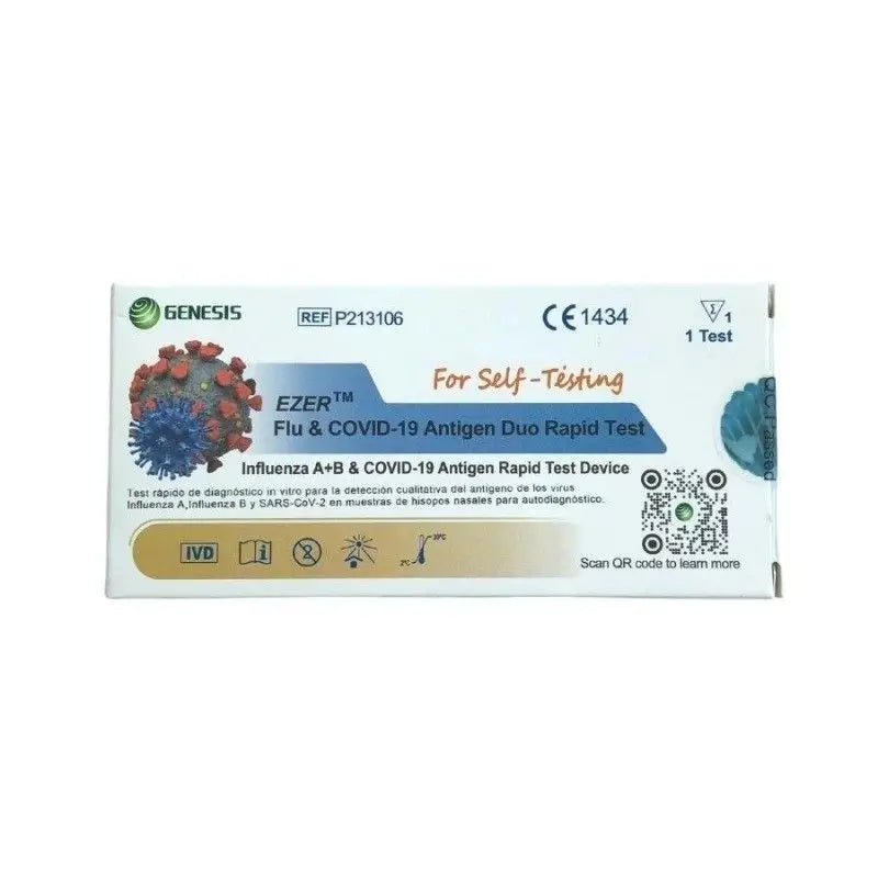 Genesis Nasaler Antigen-Test Duo Sars-Cov-2 & Influenza A/B, 1 Stk.
