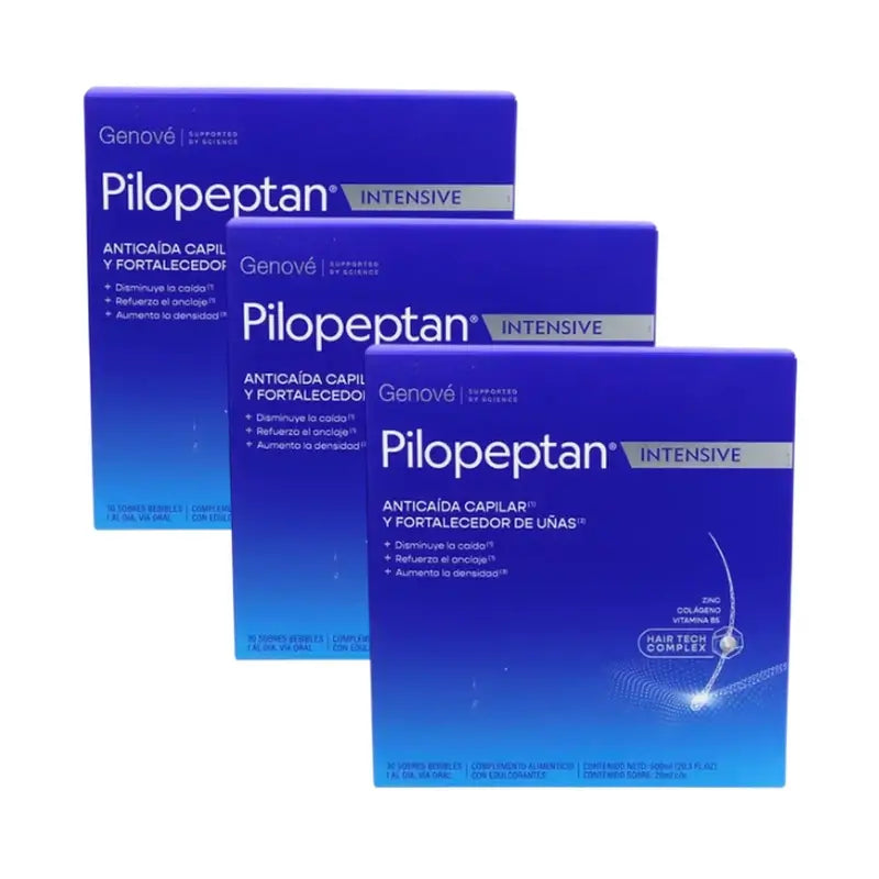 Genové Pilopeptan Intensiv, Packung mit 3 x 30 Beuteln