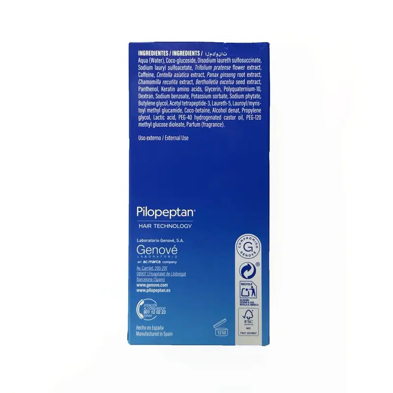 Genové Pilopeptan Mann Shampoo, 250 ml
