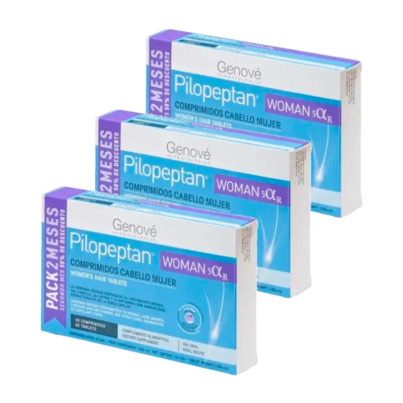 Genové Pilopeptan Woman 5 Alpha R, Packung 3 x 60 Tabletten