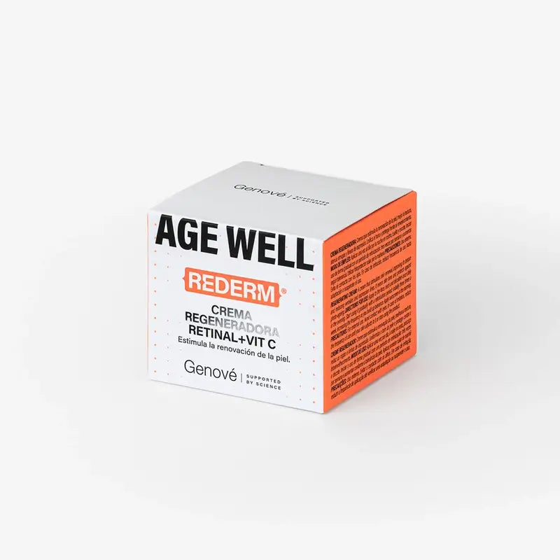 Genové Rederm Regenerationscreme für die Netzhaut + Vit C, 50 ml