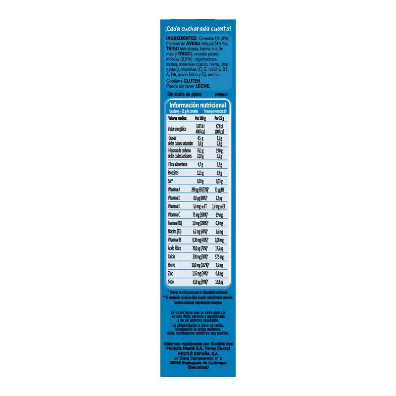 Gerber Porridge Hafer und Pflaume, 250 gr