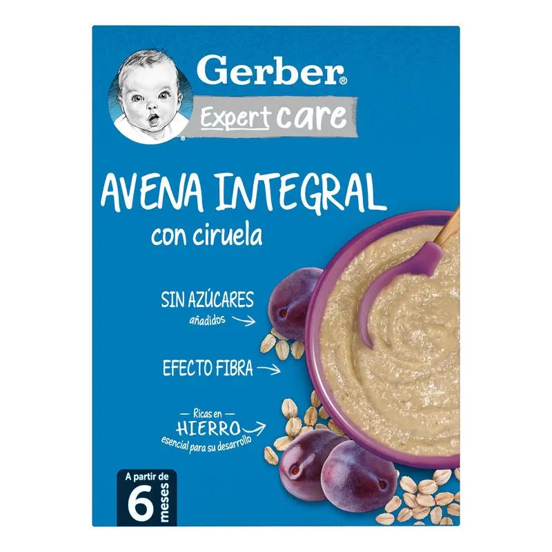 Gerber Porridge Hafer und Pflaume, 250 gr