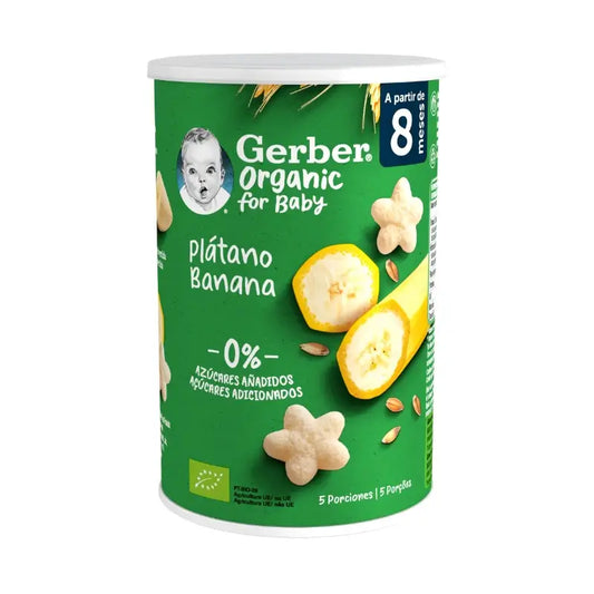 Gerber Snacks Bio-Bananen-Müsli-Snacks, 35g