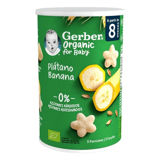 Gerber Snacks Bio-Bananen-Müsli-Snacks, 35g