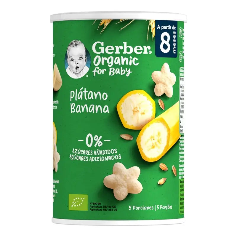 Gerber Snacks Bio-Bananen-Müsli-Snacks, 35g