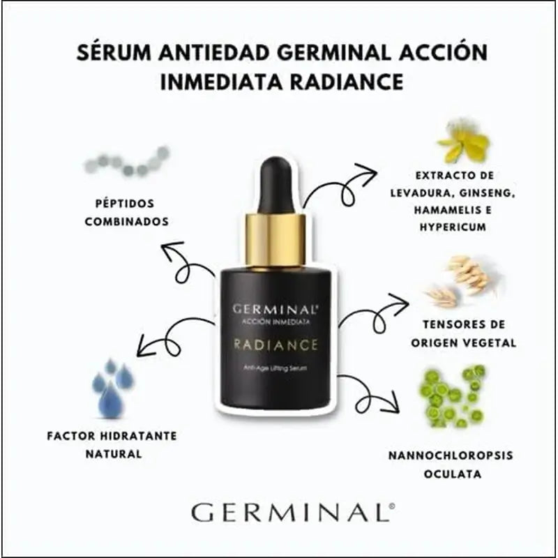 Germinal Serum mit Sofortwirkung für strahlenden Glanz, 30 ml