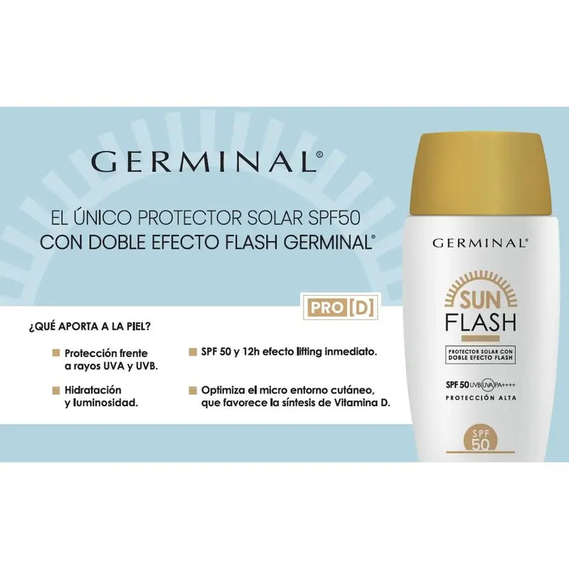 Germinal Sonnenschutz für das Gesicht Tube, 50 ml