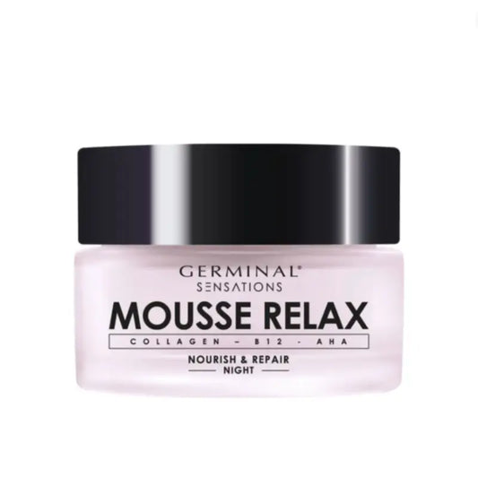 Germinal Sensations Mousse Relax – Nachtcreme mit Kollagen und AHA, 50 ml