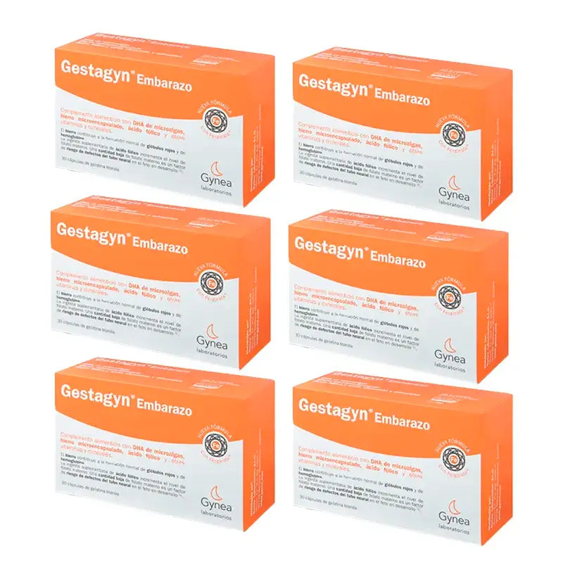 Gestagyn Schwangerschaft, Packung 6 x 30 Kapseln