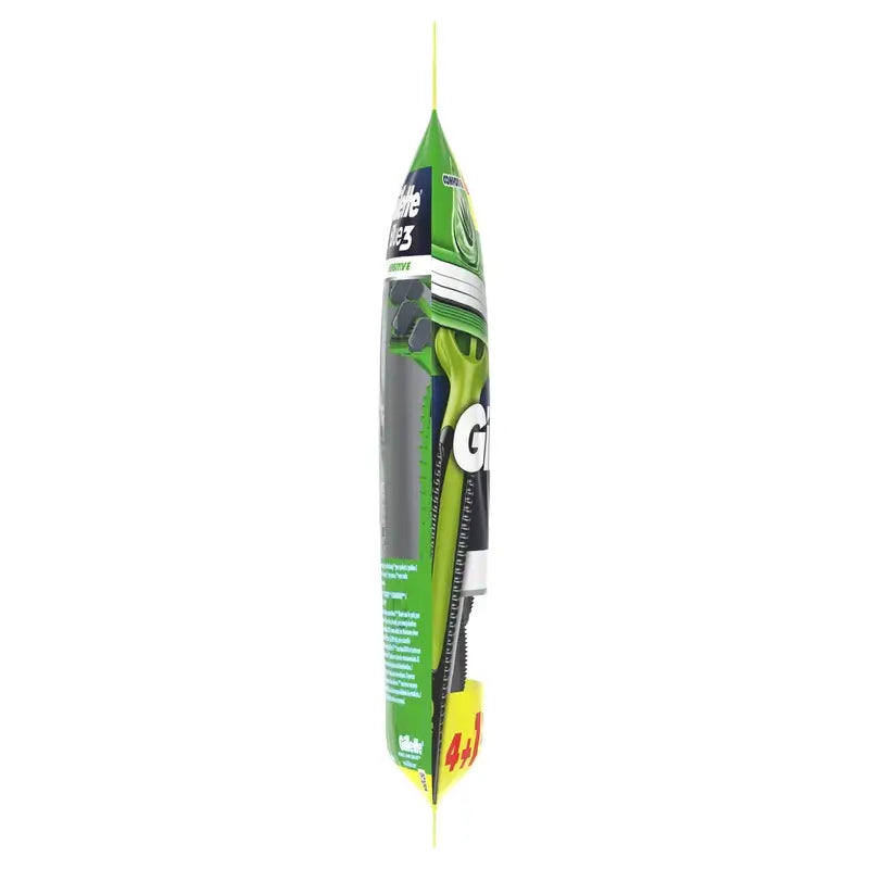 Gillette Blue3 Sensitive Einwegrasierer für Männer, 5 Stück.