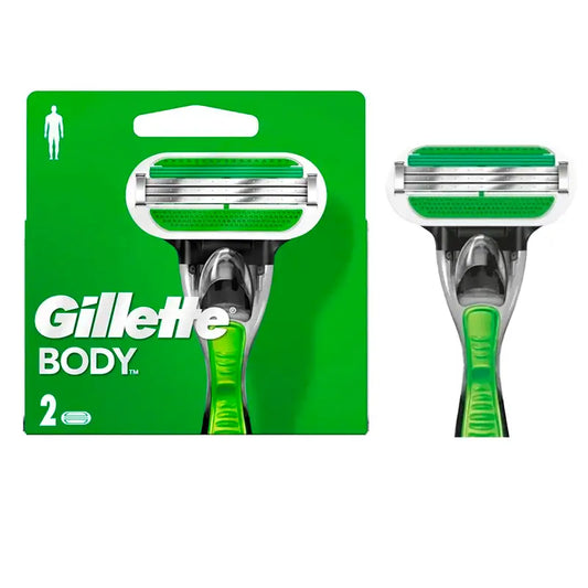 Gillette Body Shaver Nachfüllpackungen, 2 Stück
