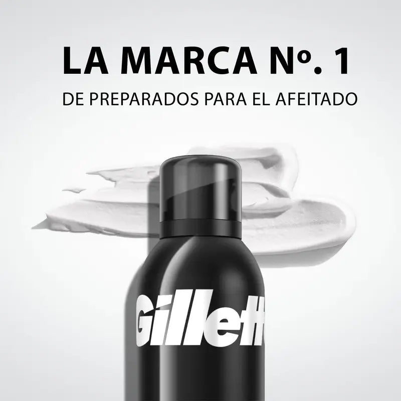 Gillette Classic Rasierschaum für Männer , 200 ml
