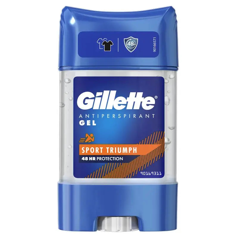 Gillette Deodorant Clear Anti-Schweiß-Gel Triumph Sport 70Ml