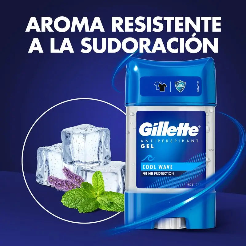 Gillette Clear Deodorant Clear Anti-Transpirant Gel Arctic Ice 70Ml