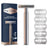 Gillette King C. Double Edge Rasiermesser Bart + 5 Klingen