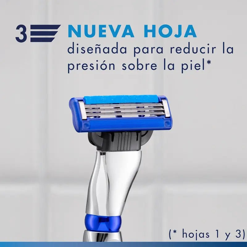 Gillette Mach3 Turbo Rasierer für Männer, 4 Stück.