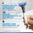 Gillette Mach3 Turbo Rasierer für Männer, 4 Stück.