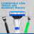 Gillette Mach3 Turbo Rasierer für Männer, 4 Stück.