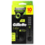 Gillette Labs Rasierer mit Peeling Bar + 5 Nachfüllungen & Basis