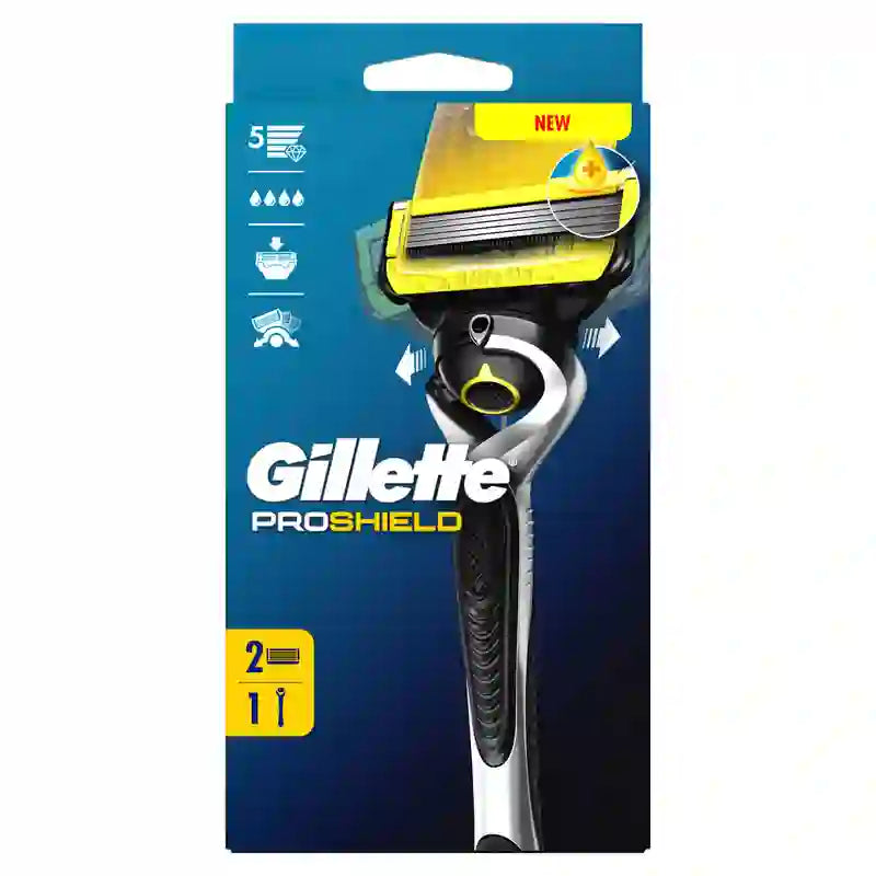 Gillette Fusion Proshield Fusion Maschine + 2 Nachfüllungen
