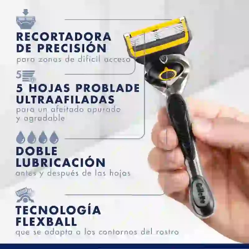 Gillette Fusion Proshield Fusion Maschine + 2 Nachfüllungen