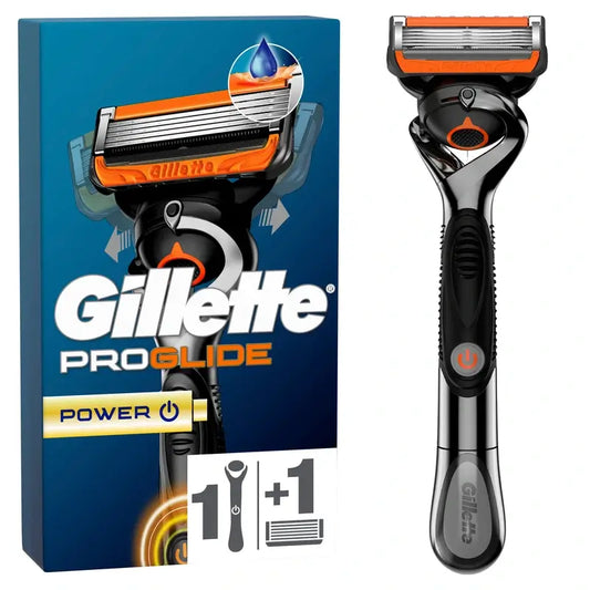 Gillette Proglide Power 1 Rasierapparat, 2 Nachfüllungen