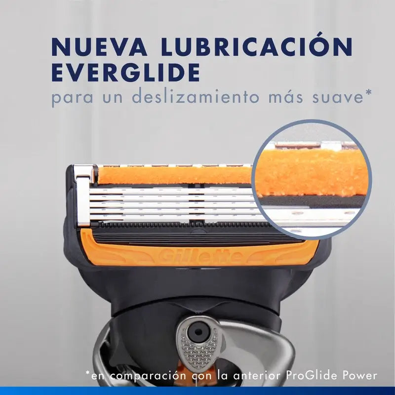 Gillette Proglide Power 1 Rasierapparat, 2 Nachfüllungen
