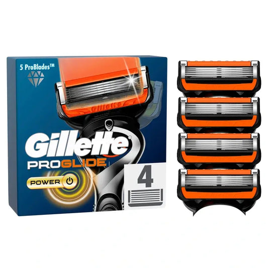 Gillette Proglide Power Rasierer für Männer Nachfüllpackungen, 4 Stk.