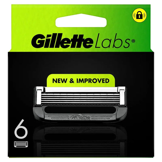 Gillette Labs Rasier-Nachfüllpackungen, 6 Klingen