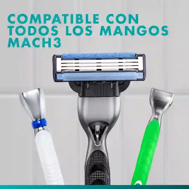 Gillette Mach3 Nachfüllpackung, 20 Nachfüllpackungen