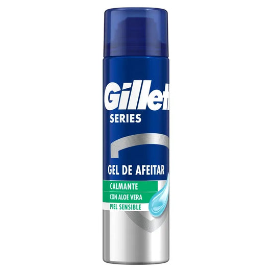 Gillette Series Beruhigendes Rasiergel mit Aloe Vera , 200 ml