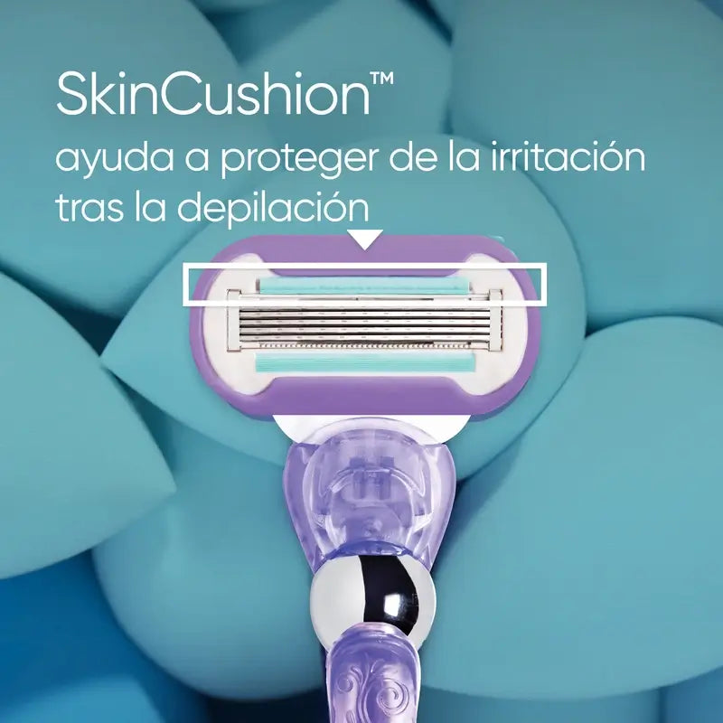 Gillette Venus Deluxe Smooth Swirl Damen-Nachfüllpackung, 3er-Pack Nachfüllpackung