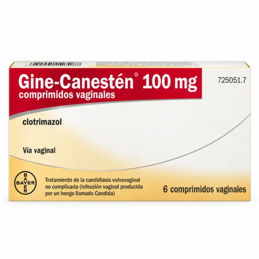 Gine-Canesten 100 mg, 6 Vaginaltabletten