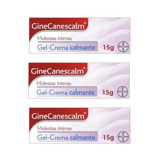 Ginescanes GineCanescalm Beruhigende Gel-Creme, 3X15 Gr