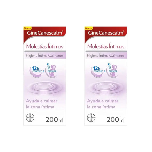 Ginescanes GineCanescalm Intime Beschwerden Gel, 2X200 Ml